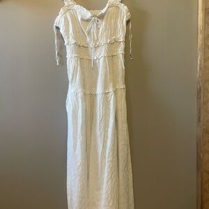 GAP x Doen White Lace Dress